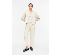 Comma Pants Beige Talla: 40 | Pantalones Rectos Outlet | Mujer | Marrón