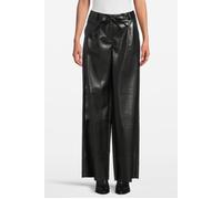 Comma Pants Black Talla: 40 | Pantalones de Cuero Outlet | Mujer | Negro