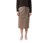 Comma Röcke Taupe Pu Talla: 42 | Faldas de Cuero Outlet | Mujer | Negro