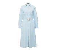 COMMA Vestido camisero azul claro / blanco 42 azul claro / blanco