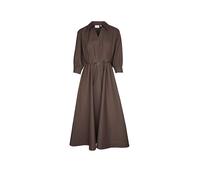 COMMA Vestido midi marrón | 48