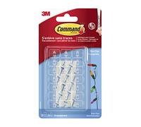 Command 17017CLRN 17026CLRN - Clips decorativos transparentes (17026CLR, mini)