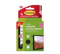 Command 17206BLK-12-FGN-VP - Montaje de imágenes (12 pares (24 tiras), color negro