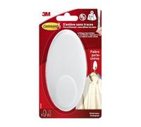 Command 3M - Gancho para ropa, plástico, talla XL, color blanco