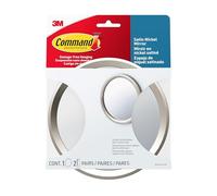 Command BATH35-SN-ES Espejo de Baño, Níquel Satinado, Standard
