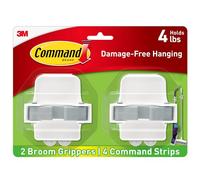Command Broom & Mop Gripper, 2-Grippers (17007-HW2ES) by Command