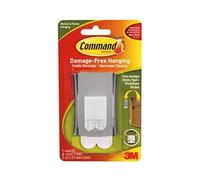 Command Colgador de cuadros universal de metal, para colgar sin daños, para cuadros, marcos, espejos y relojes, soporta hasta 3,6 kg