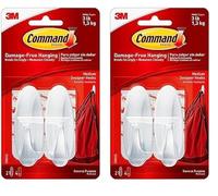 Command - Ganchos y tiras adhesivas (2 unidades) (Paquete de 2)