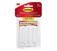 Command Paquete de 6 perchas para colgar cuadros (2 paquetes con 3 perchas cada uno)