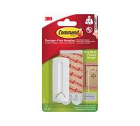 Command Perchas Soporte Fuertemente Superficie Macizo Alambre Trasera Imagen