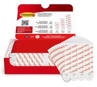 Command Recambio grande, tiras adhesivas de pared para colgar sin daños para ganchos de pared grandes de interior, sin herramientas, tiras adhesivas extraíbles para ganchos de Navidad, 20 tiras blancas Command