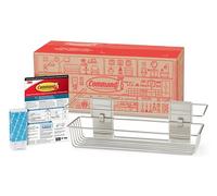 Command™ Shower Caddy, Satin Nickel, BATH31-SN-NA