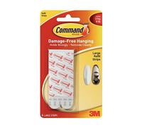Command Tiras adhesivas grandes para colgar sin daños 3M