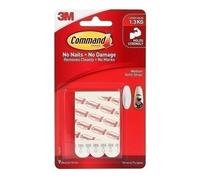 Command - Tiras adhesivas para ganchos de colgar (1 paquetes de 9 tiras cada uno)