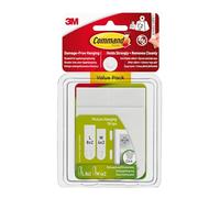 Command Tiras para colgar cuadros, paquete económico, 12 pares: 4 medianas, 8 pares grandes, decoración sin daños