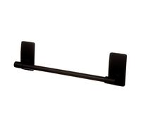 Command toallero de baño, negro mate - toallero de pared adhesivo, 30