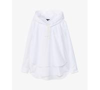 Comme des Garçons Homme Plus Layered Shirt Hoodie Blanco