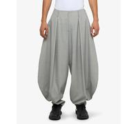 Comme des Garçons Homme Plus Pleated Curved-Hem Pants Gris