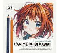 Comment Dessiner l’Anime Chibi Kawaii: Apprends à Colorier des Personnages Chibi et Kawaii avec Crayons de Couleur, Ombres, Lumière et Volume. 57 ... : Collection Artistique de Dessin Japonais)