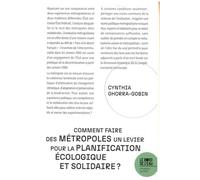 Comment faire des métropoles un levier pour la planification écologique et solidaire ?