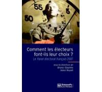 Comment Les Électeurs Font-ils Leur Choix ? (ebook)