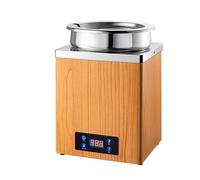 Commercial Automatic Pearl Pot - 3/7L Food Warmers Buffet Server with Adjustable Temperature 30-100°C and LCD Screen for Cafeterias, Milk Tea Shops, Stew Shops, Restaurants(7L)
