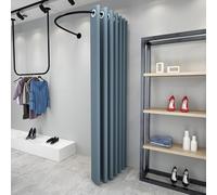 Commercial Boutique - Barra de cortina ajustable de 80100 cm con separación de privacidad para Clothi Store d Dressi, divisor de pared para habitación, elegante y funcional