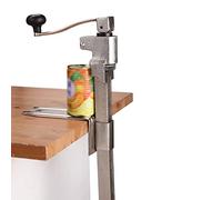 Commercial Can Opener, 41Cm Heavy Duty Tabletop Manual Can Opener,Stainless Steel Manual Table Can Opener, Fits For Restaurant, Hotel, Bar, Home, LJJY-KK