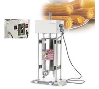Commercial Churros Maker,Commercial Manual Churro Maker,With 5 Different Molds,15L Large Capacity,Suitable For Restaurants, Coffee Shops, And Dessert Shops, LJJY-KK