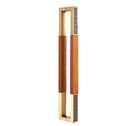 Commercial Push Pull Bar Handle Stainless Steel, Interior and Exterior Double Sided Handle Set for Glass Door/Wooden Doors/Metal Door, Entry Door Handle Bar (Color : #3,