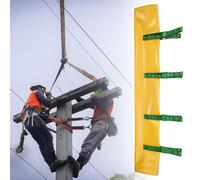 Commercial Transformer Insulation Pad (with 4 Clips), High Voltage Electrical Safety Equipment(10KV,31 x39 in/80x100 cm)