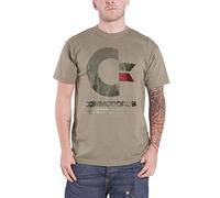 Commodore 64 C64 Logo - Vintage Hombre Camiseta Verde Jaspeado XXL 92% Algodón,8% Polyester Regular