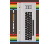 Commodore 64 Retro Notepad - Home Computer Notebook. Classic 8-Bit Vibes with Nostalgic Poem on Back Cover: 192 Pages
