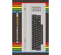 Commodore 64 Retro Notepad - Home Computer Notebook of Classic 8-Bit Vibes with Nostalgic Poem on Back Cover - Gift for Dad: 120 Pages
