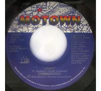 COMMODORES - JANET 7 INCH (7" VINYL 45) UK MOTOWN 1985