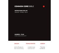 Common Core Bible: JPS - 4 - Plain - English - Transliterated - Hebrew