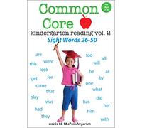 Common Core Kindergarten Reading, Vol. 2: Sight Words 26-50 [USA] [DVD]