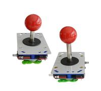 Common Gaming Joystick 2 4 8 Vías Manija conmutable Accesorios de juego Panel de metal de madera operable