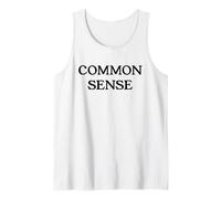Common Sense Funny Men Sorry If I Offended with Common Sense Camiseta sin Mangas
