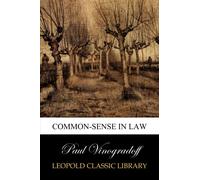 Common-sense in law