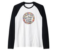 Common Sense Rare Flower Funny Gardening Joke Camiseta Manga Raglan