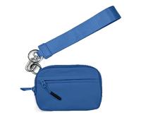 Commonlyto Wallet, The Wallet 2nd Gen, Wristlet Nylon Large Space with Zipper, Waterproof Material(Blue)