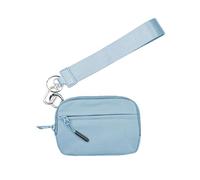 Commonlyto Wallet, The Wallet 2nd Gen, Wristlet Nylon Large Space with Zipper, Waterproof Material(Sky Blue)