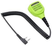 commountain Micrófono de altavoz pesado compatible con radios Baofeng BF-F8HP UV-82HP UV-5R UV82 UV82C UV5R5 UV5RA UV5RE UV5X3 y Kenwood BTECH Retevis Samcom, micrófono Walkie Talkie