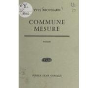 Commune Mesure (ebook)
