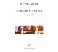 Commune présence: A40739 (Poesie/Gallimard)