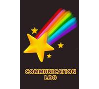 Communication Log: A daily home school communication book/ diary for children with special needs such as Autism, PDA, ADHD and non verbal children and young people.
