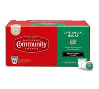 Community Coffee Breakfast Blend - Cápsulas de café de una sola porción, compatibles con cafeteras Keurig K-cup 72 unidades