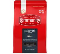 Community Coffee Signature Blend - Bolsa de tostado oscuro molido de 48 onzas