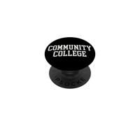 Community College Arched College Fuente Divertido PopSockets PopGrip Adhesivo